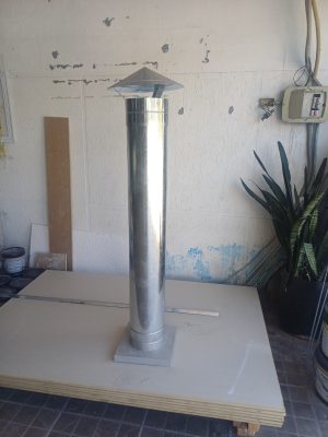 duto 120 mts colarinho 30 p 30 e chapeu chines $280.00